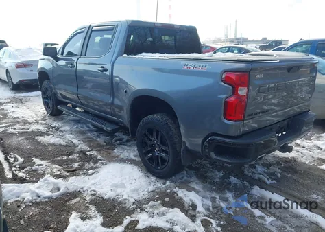 2021 Chevrolet Silverado 1500 4Wd Short Bed Lt Trail Boss z USA, uszkodzony, nr VIN 1GCPYFED9MZ270934